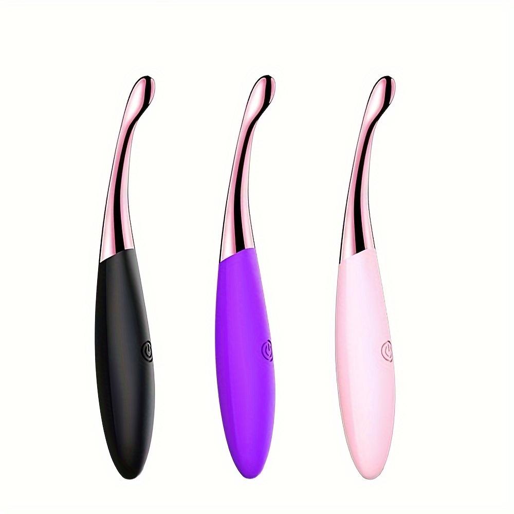 14 Frequency Female Masturbation Point Pen Vibrator,Portable Handheld G-Spot Breast Massage Stimulator with Multiple Speeds and Patterns