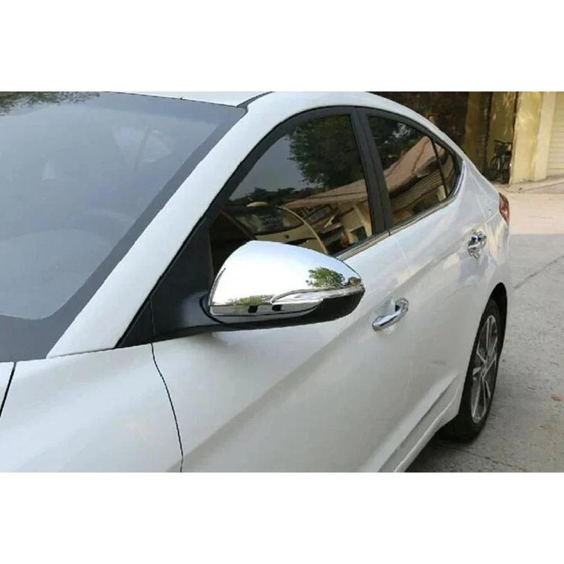For Hyundai I30 Elantra Avante AD 2016 2017 2018   Auto Rearview Mirror Cover Trims Decoration Sticker Car Accessories