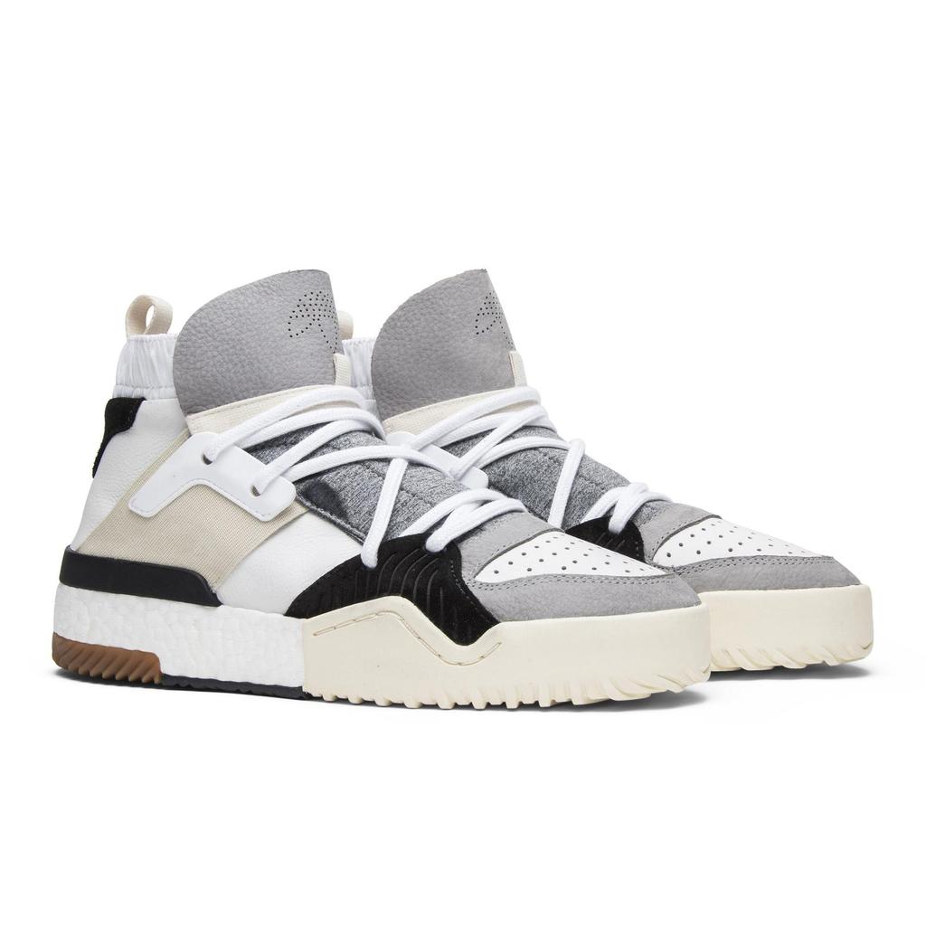 adidas AW BBall 'Cream' (Unisex) White / Cream / Black / Grey Skateboard Shoes CM7824