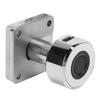 Keyless Furniture Drawer Lock USB Rechargeable Smart Fingerprint Lock for Cabinets Home and Office