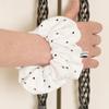 Geegee Mini Star Hair Scrunchie - Ivory