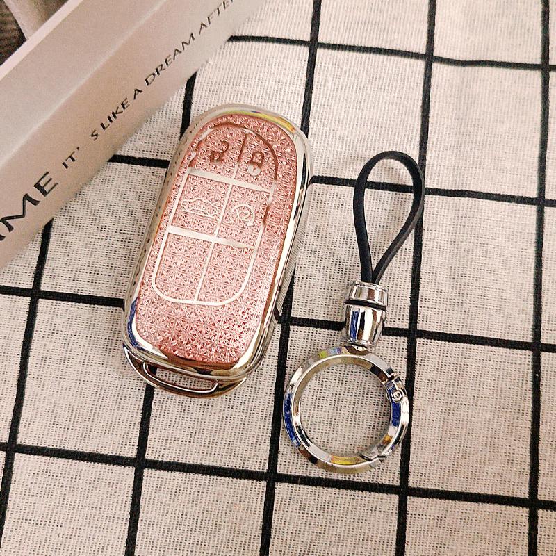 Tpu For Jeep Renegade Grand Cherokee Dodge Ram Charger 200 1500 Challenger Chrysler 300C Journey Remote Car Key Case Cover Fob