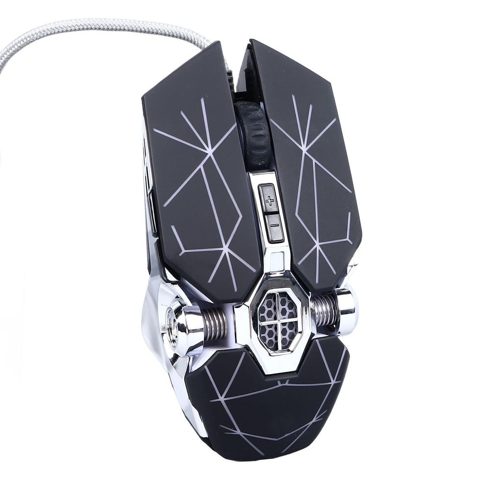 Mechanical Gaming Mouse Precise Control Quick Response RGB Ergonomic Wired Mice for Computer
