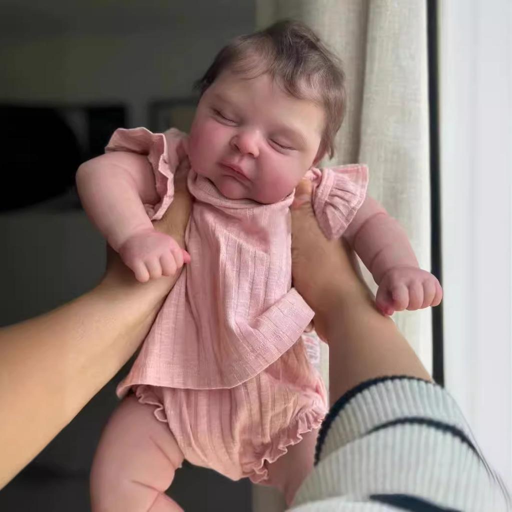 50cm Bambine Ragazze Giocattoli alla Moda Bambola Rinascita da 10 pollici Bambola Simulazione Avanzata Bambola Carina Adorabile
