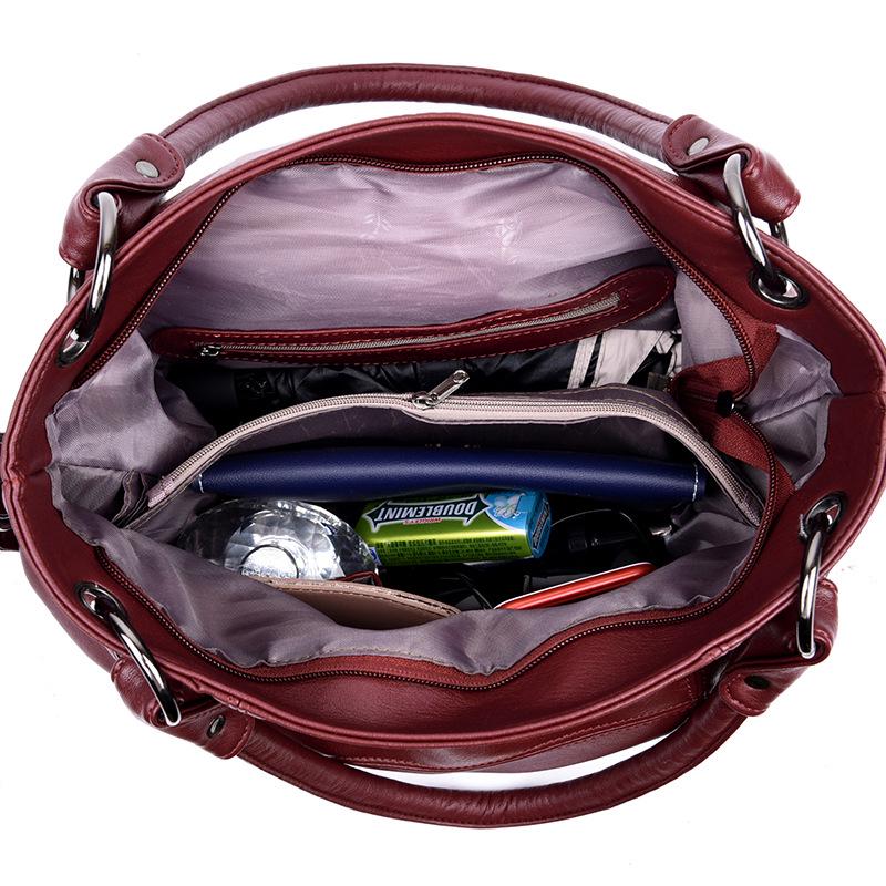 Fashionable Large-capacity Shoulder Bag with Crossbody Strap, Women's Bag