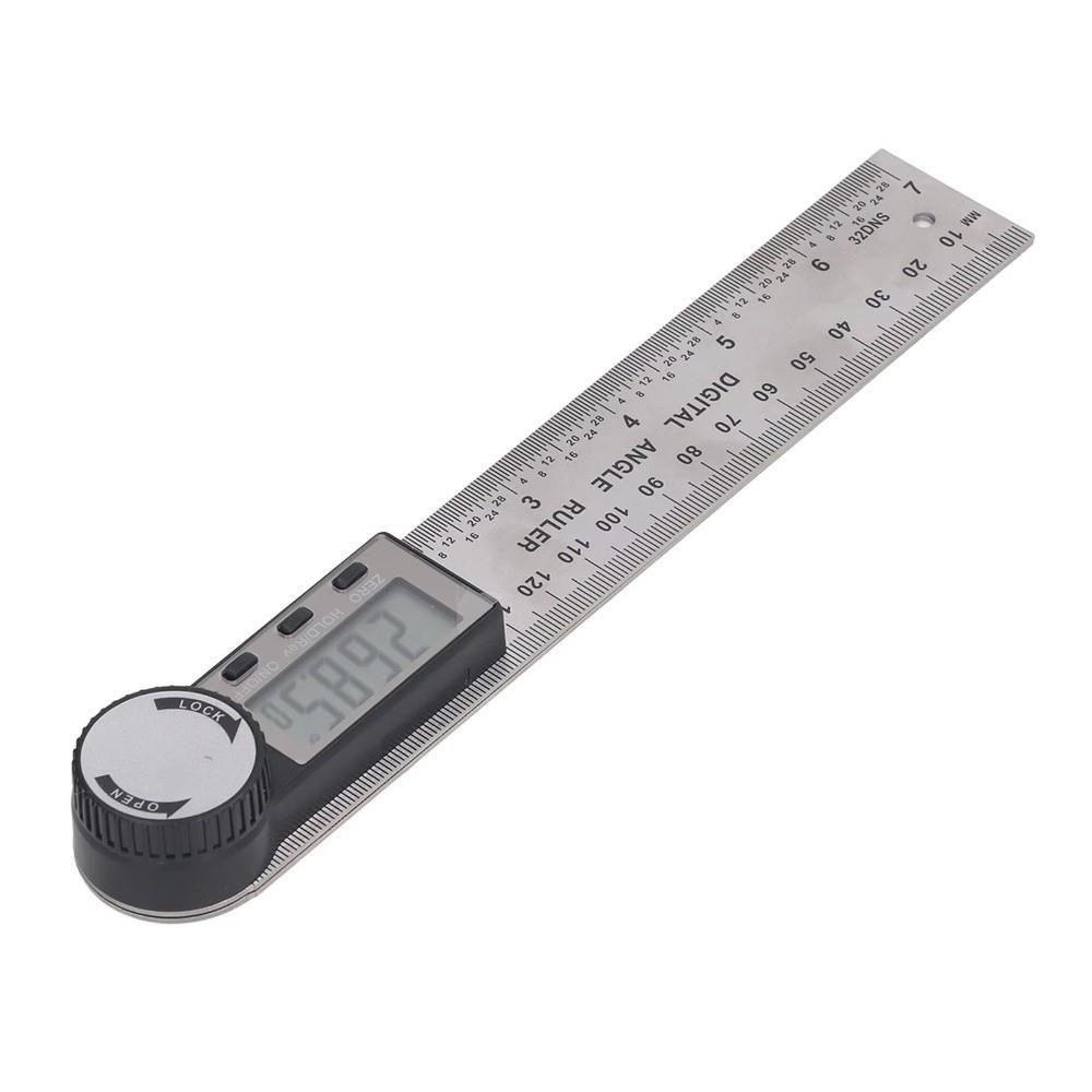 High Accuracy Protractor Digital 360 Degree Electronic Angle Meter  Angle Length Measuring