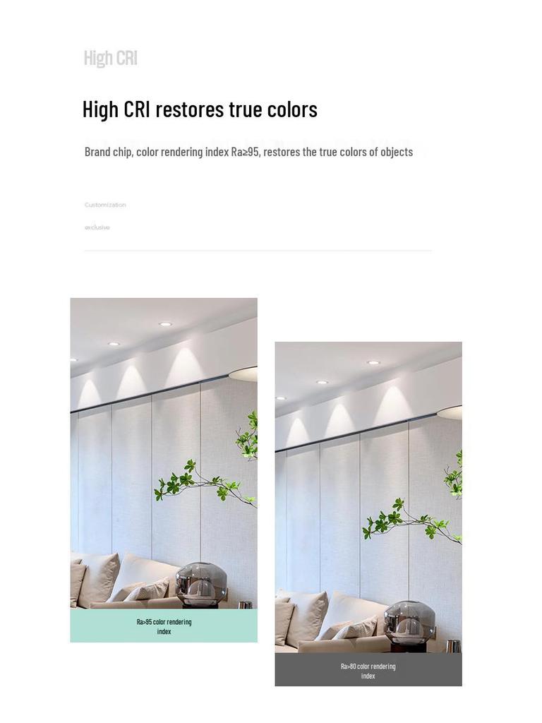 Adjustable Stretchable LED Spotlight for Living Room or Shop Downlighting