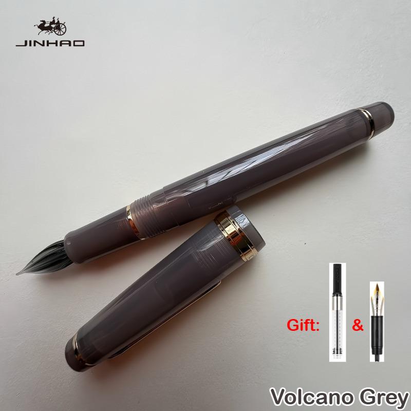 JINHAO 82 Glass Dip Pens One Stroke Two Styles with Fountain Pen Nib Ink Converters Calligraphy Pen Stationery School Supplies