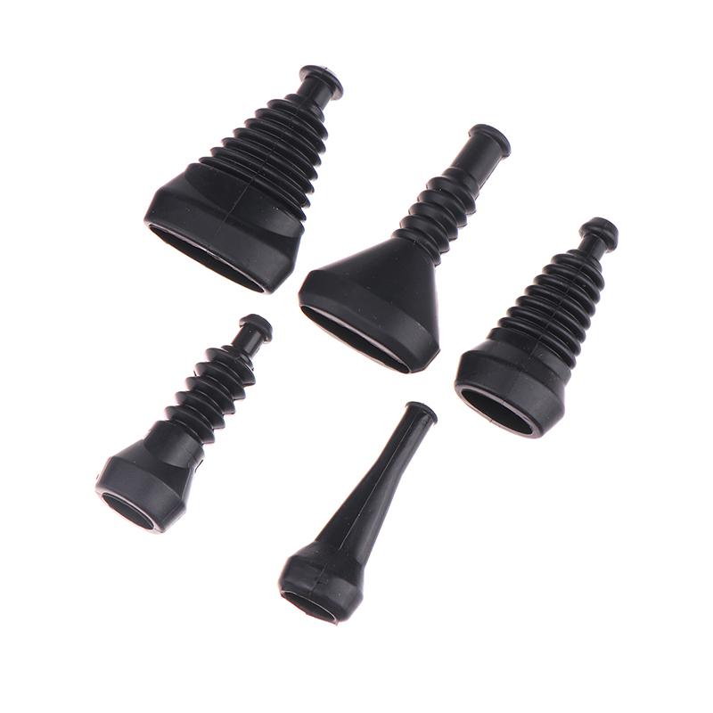 5 Pcs 2/3/4/5 Pin Waterproof Automotive Wire Cover Rubber Boot Cap For Connector Series