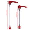 1 Pair   Quick Relse Skewers Axle Skewer 157MM 197MM for   Road Bike Black