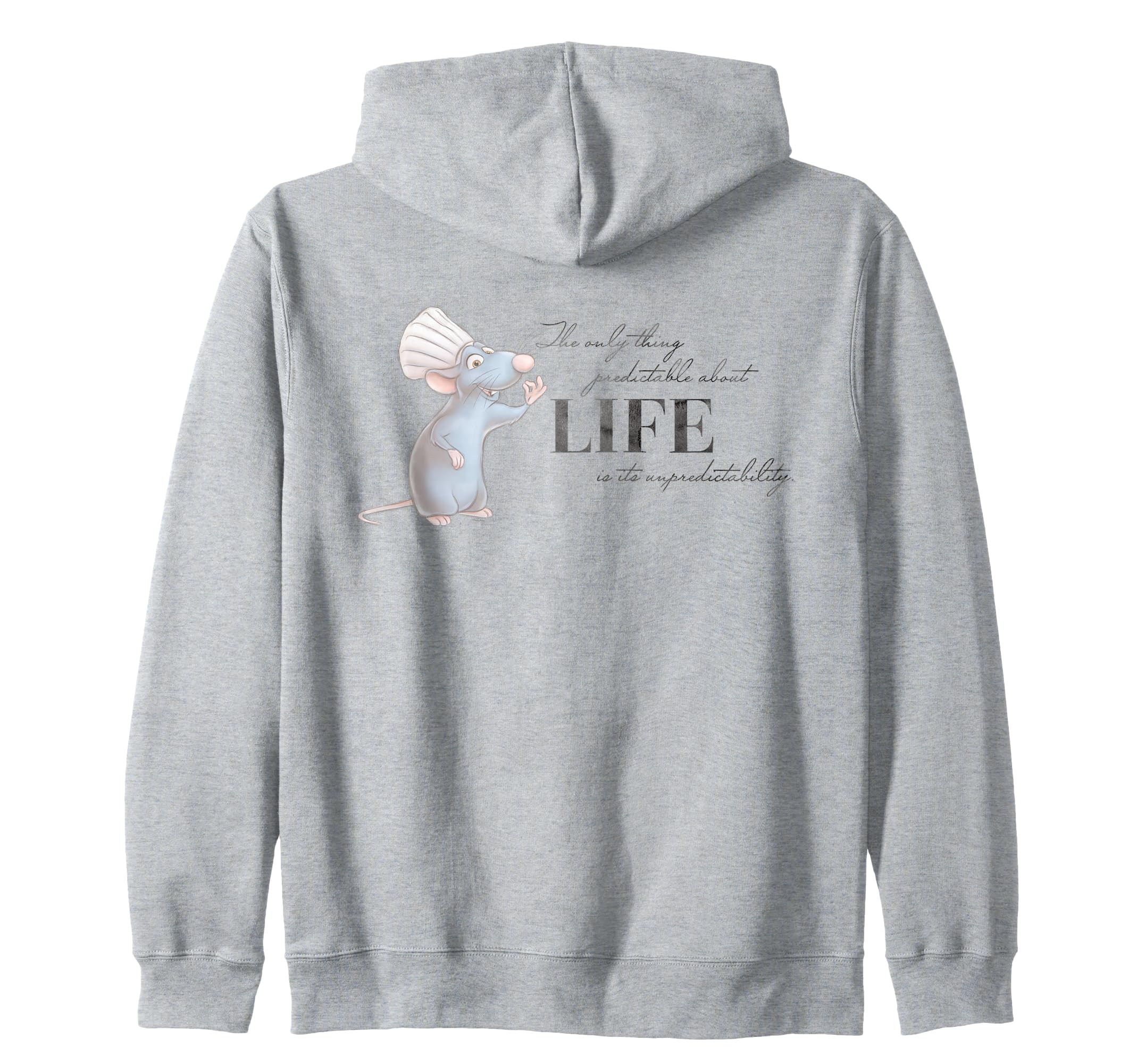 Disney 100 and Pixar s Ratatouille: The Unpredictable Life of Remy Zip Hoodie