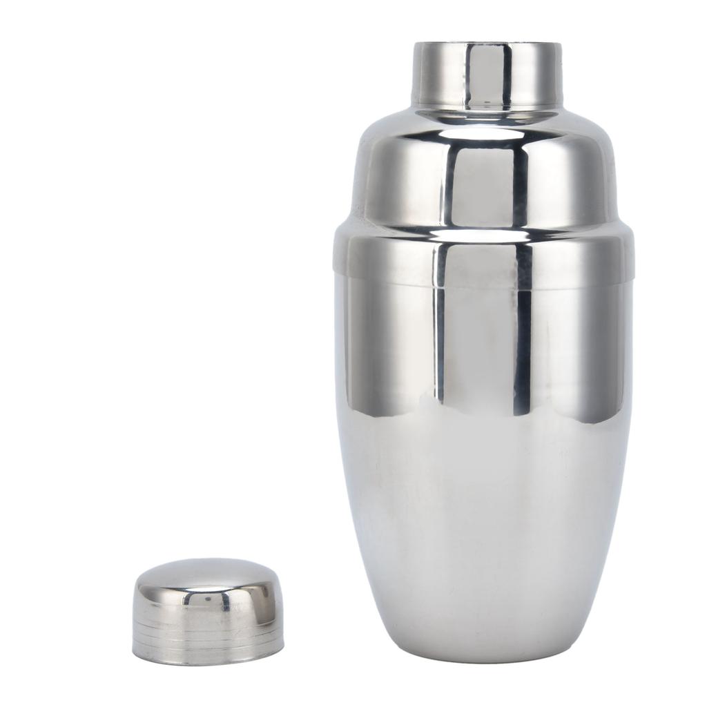 Cocktail Shaker Stainless Steel Threestage Drink Mixer Milk Tea Shaker Cocktail Mixing Tool for
