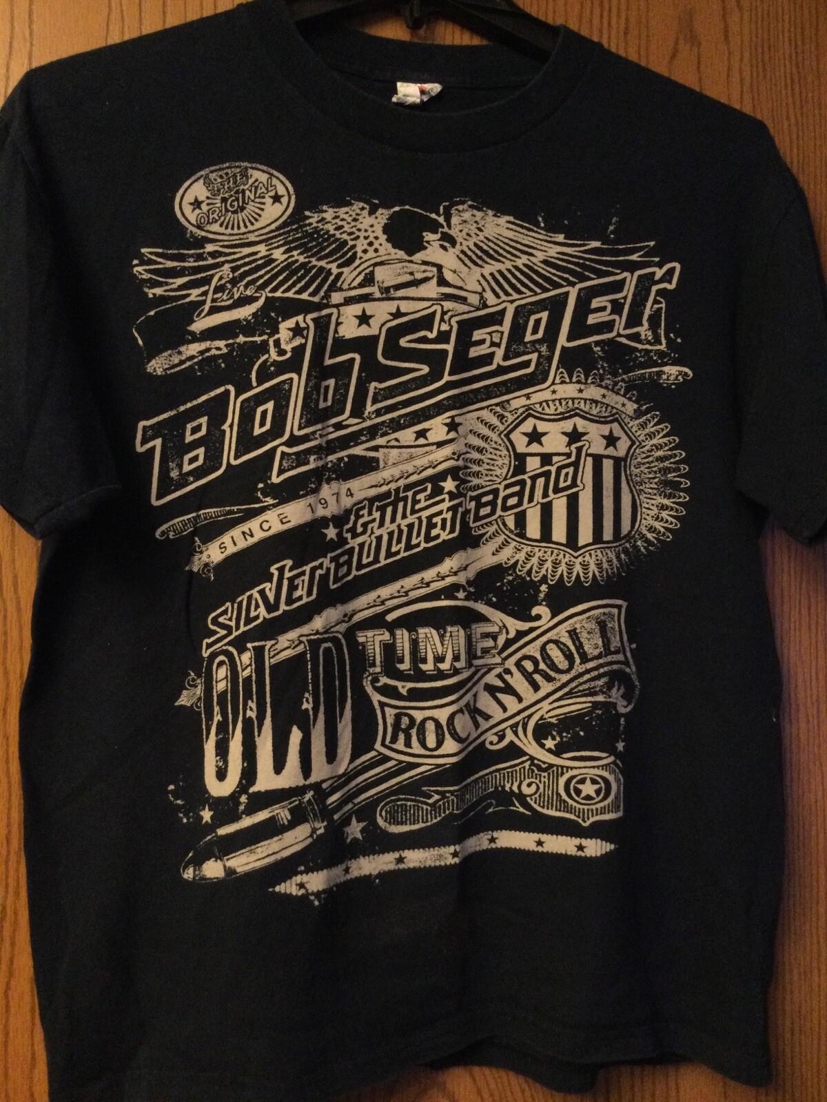 Bob Seger & SVB - Since 1974 - Old Time Rock & Roll - Black Shirt - L - AAA XXXL