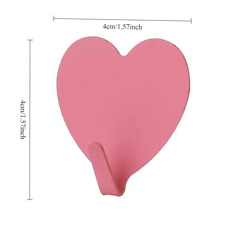 Suction Cup Hook Cute Adhesive Hook Bathroom Door Hanging Rack Kitchen Double Headed Strong Load-bearing Adhesive Hook Key Hooks