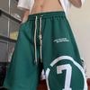 Herren Sommer Casual Hosen Fünf Viertel Hosen Mode Basketball Sport Shorts Mann Streetwear