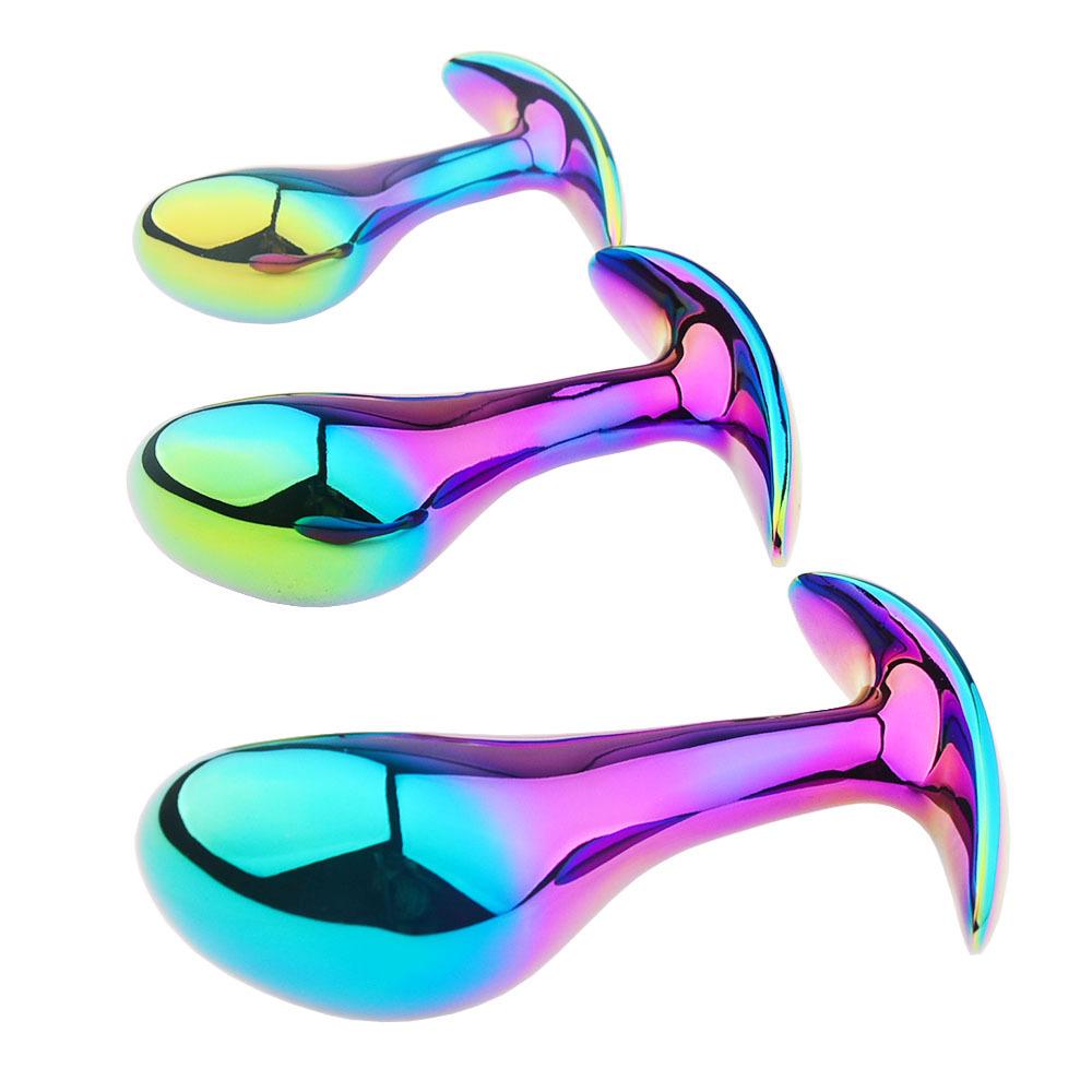 SM Metal Fetish Outerwear Toe & Thumb Anchor Plug Set for All Genders