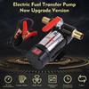 24V Portable Electric Fuel Transfer Pump Transfer Extractor Pump for Motor Auto Diesel Kerosene Oil