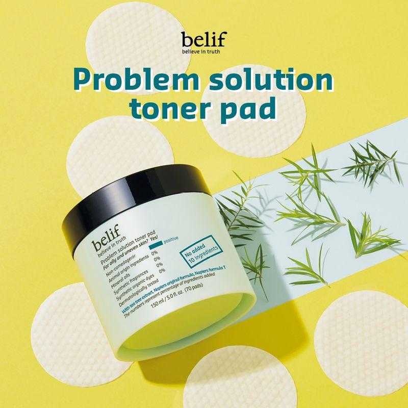 belif Problem Solution Vegan Toner Pad 150ml