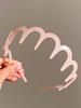 2024 High Elasticity Wave Headband for Women - Stylish Bangs & Summer Face Washing Hair Accessory