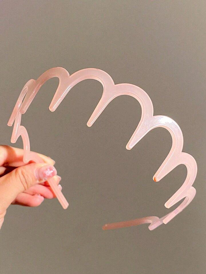 2024 High Elasticity Wave Headband for Women - Stylish Bangs & Summer Face Washing Hair Accessory