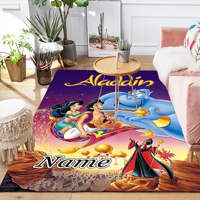 Custom 1Pc Aladdin'S Magical Adventure Rug Office Carpet Indoor Outdoor Entrance Doormat Nonslip Soft And Comfortable Living Room D916173