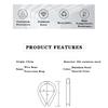 M2 M3 M4 M5-M6-M8-M10 304 Stainless Steel Cable Wire Rope Protective Sleeve  Chicke Riggingn Heart Ring Fixing Workpiece