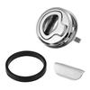 1 Set Stainless Steel Pull Hatch Latch Cabinet Drawer Metal Doorknob Car RV Boat Toilet Door Hardware Handle