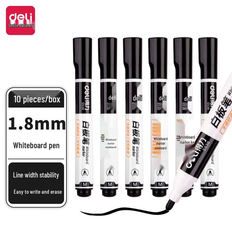 Deli S536 Erasable Whiteboard Marker Pen