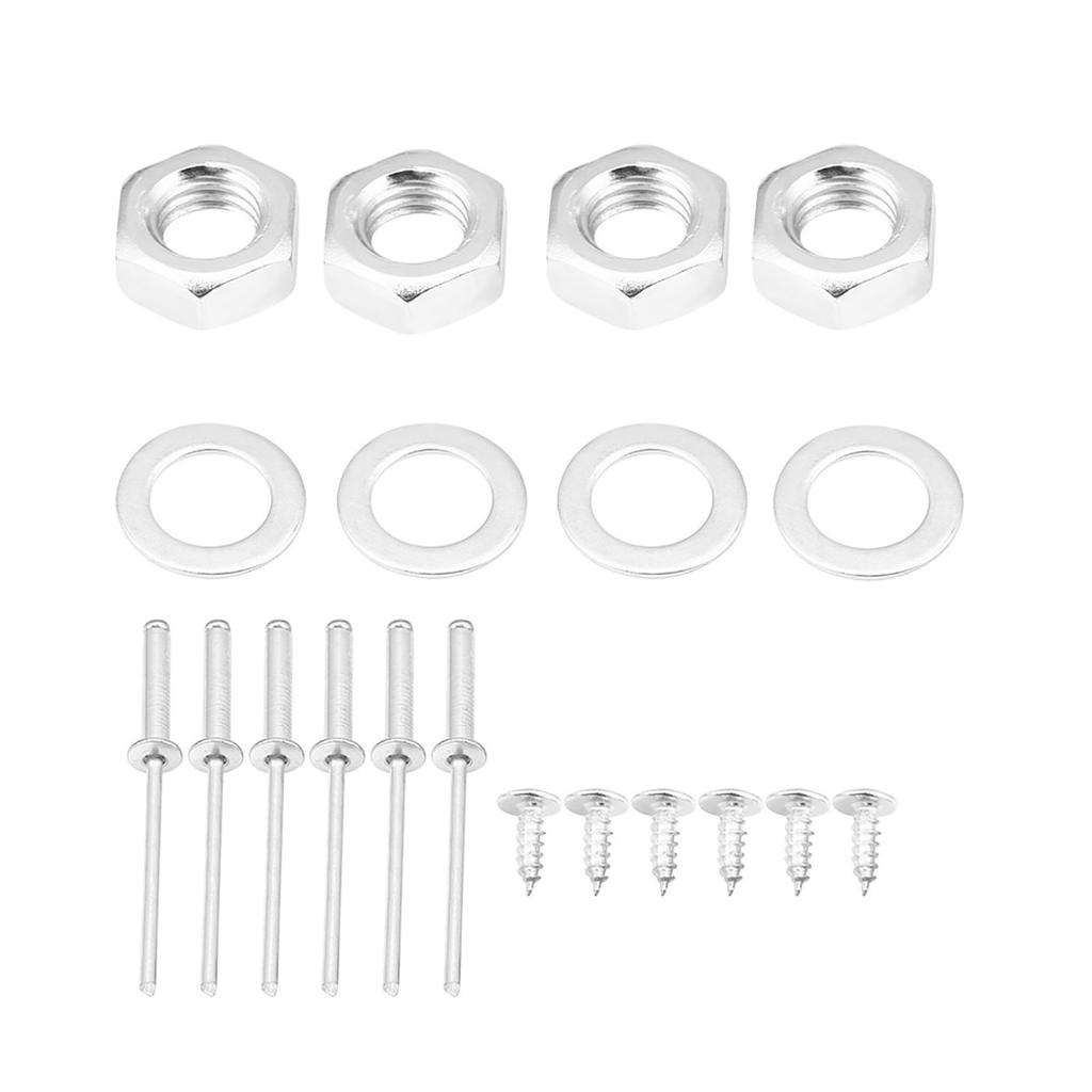 Universelles Motorhauben-Hauben-Stift-Verriegelungs-Verschluss-Kit für Rennsportwagen Rot