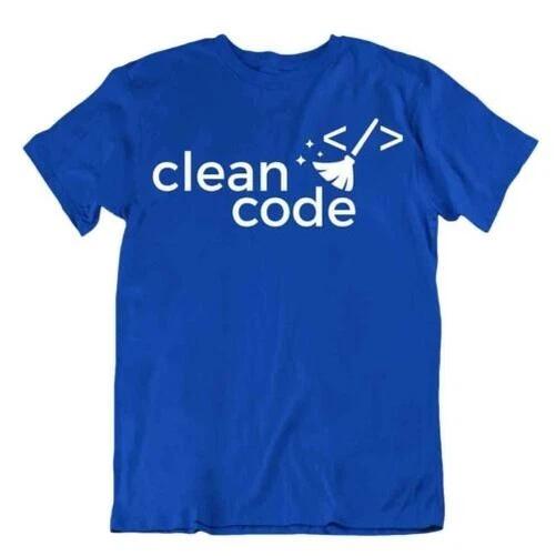 Clean Code T-Shirt Programmer Tee Computer Coder Tee L