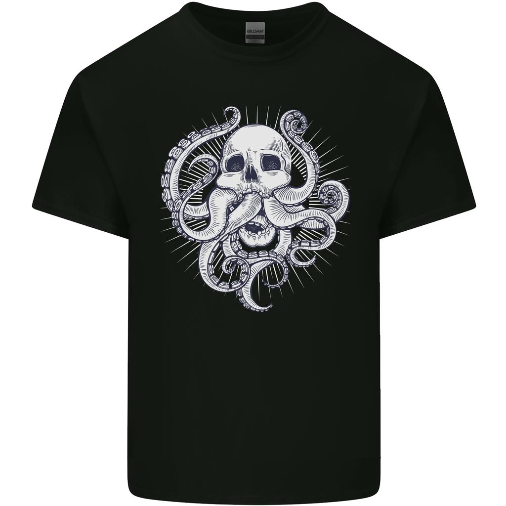 Cthulhu Skull Unisexs Light Cotton TShirt