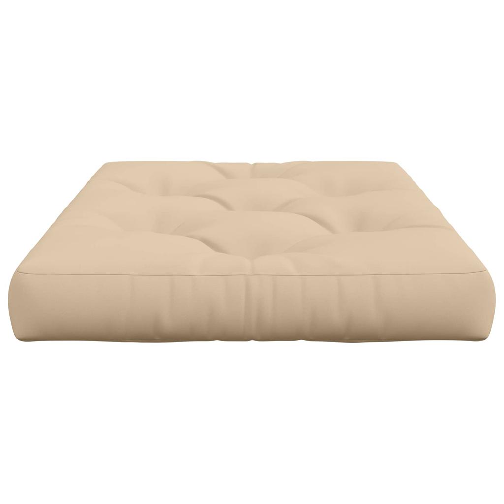 Pallet Seat Cushion VIANEN 100percent  Polyester Cream 120 x 60 x 12 cm