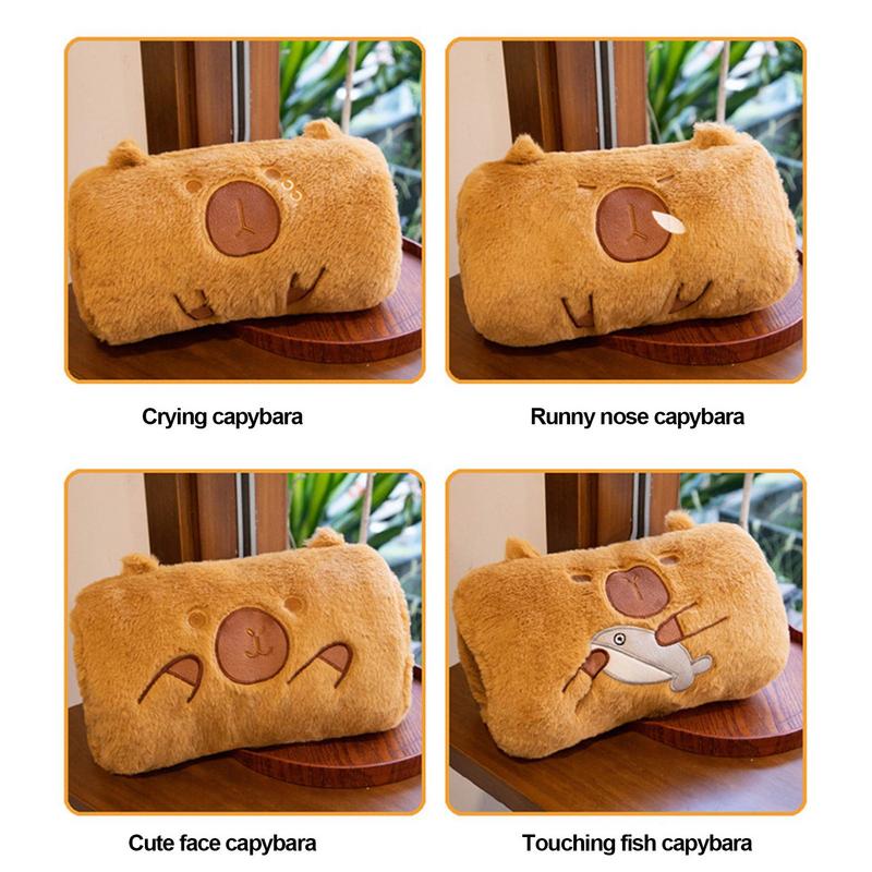 Plush Capybara Hand Warmer Plush Capybara Stuffed Toy Portable Plush Hand Warmer Suitable for Children's Birthday