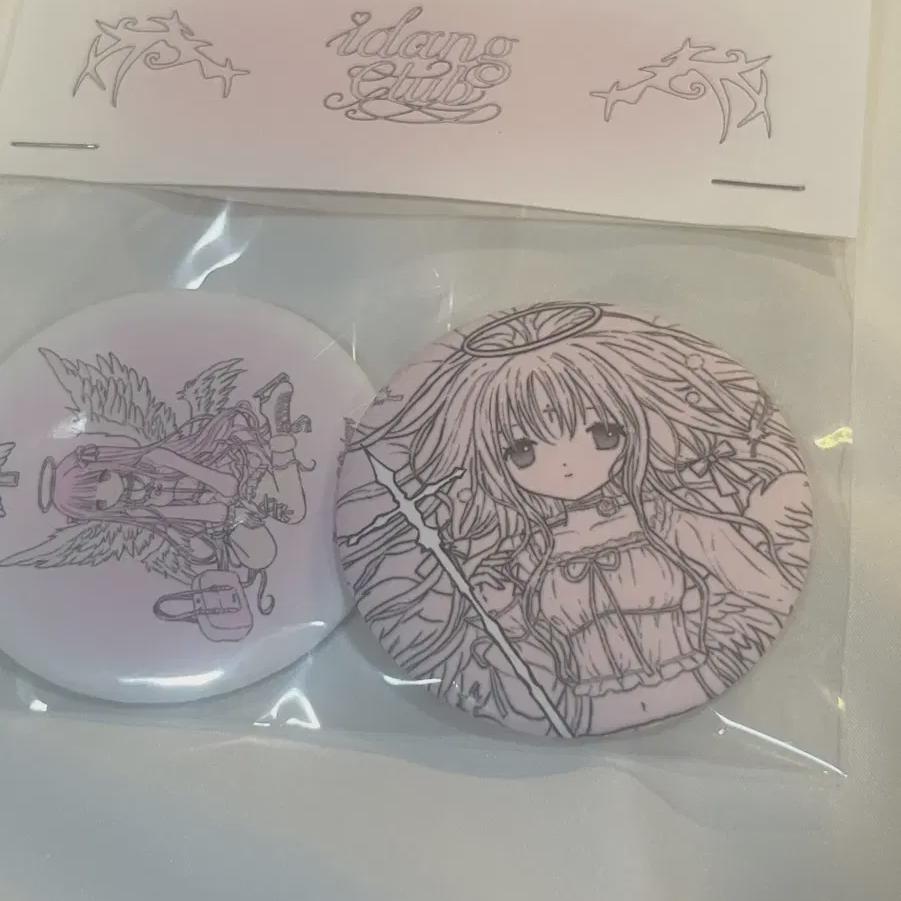 

Milky Heart X Aidang Collaboration Pin Badge