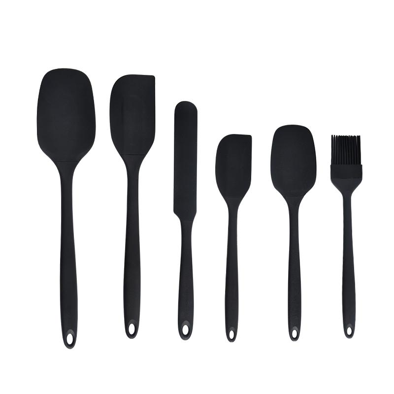 Silicone Integrated Scraper 6-piece Type Cake Scraper Cream Spatula Butter Spatula Baking Tools Kitchen Utensils Set