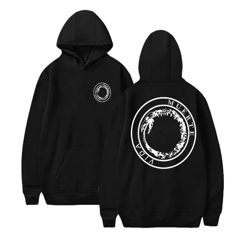 

Unisex Canserbero Manga Comprida Hoodie, Casual Streetwear Graphic Printing Sweatshirts S