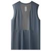 Summer Ice Silk Sports Vest Men's Thin Sleeveless Men's T-shirt Fitness Running Quick-drying Clothes Vest