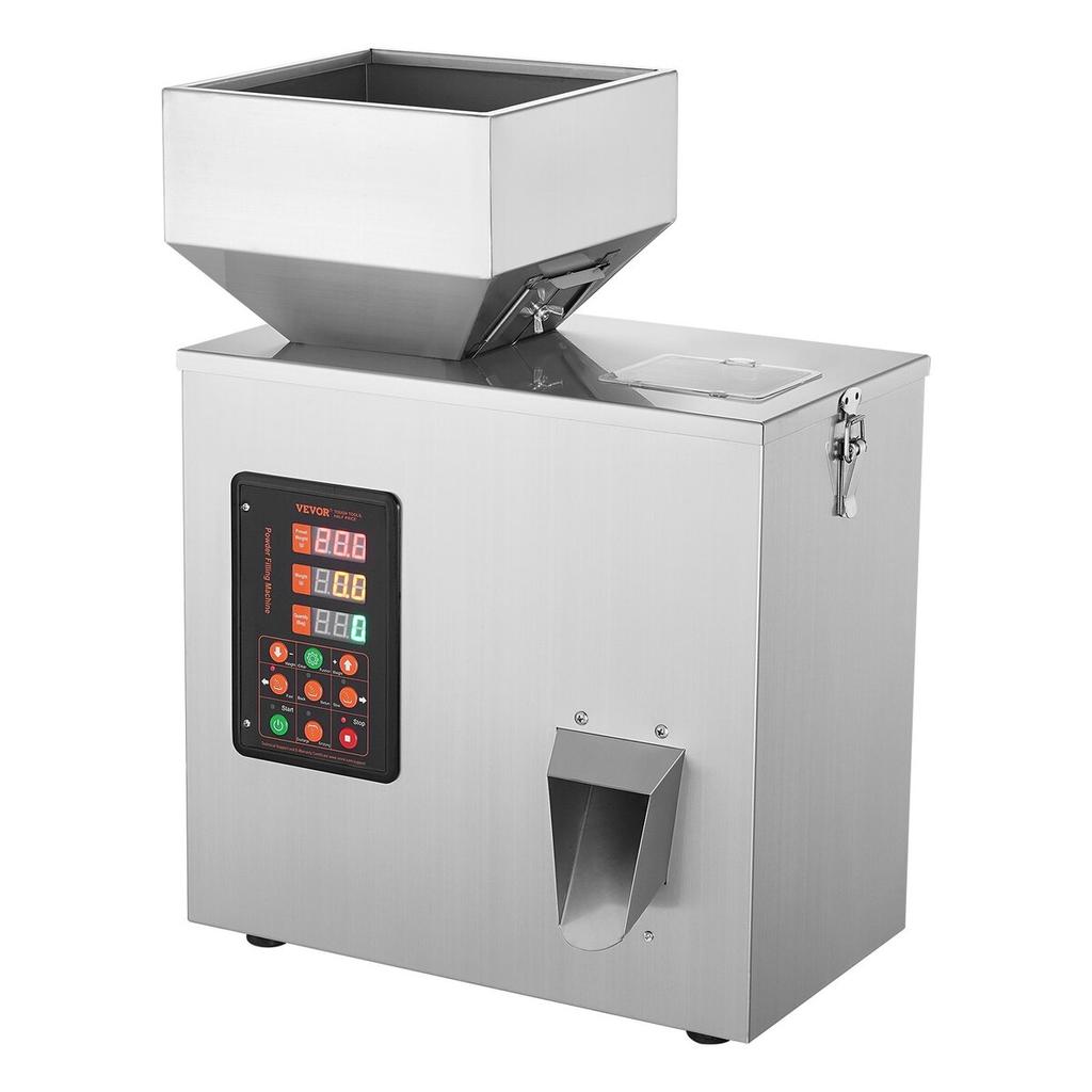 Pulverfüllmaschine, 0,002-0,22 lbs/1-100 g, Automatische Intelligente Partikel-Wäge-Füllmaschine, Flaschenbeutel-Pulverfüller Partikelspender für