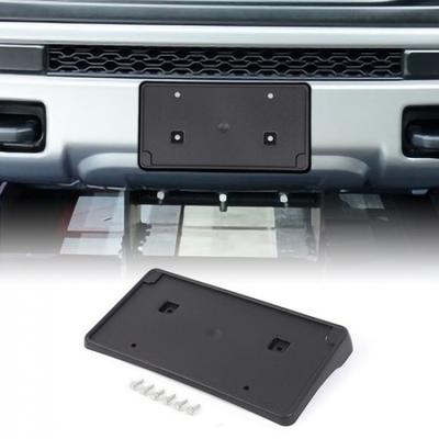 For Dodge Ram 1500 2013-2018 Front License Tag Plate Frame Holder Bracket Black