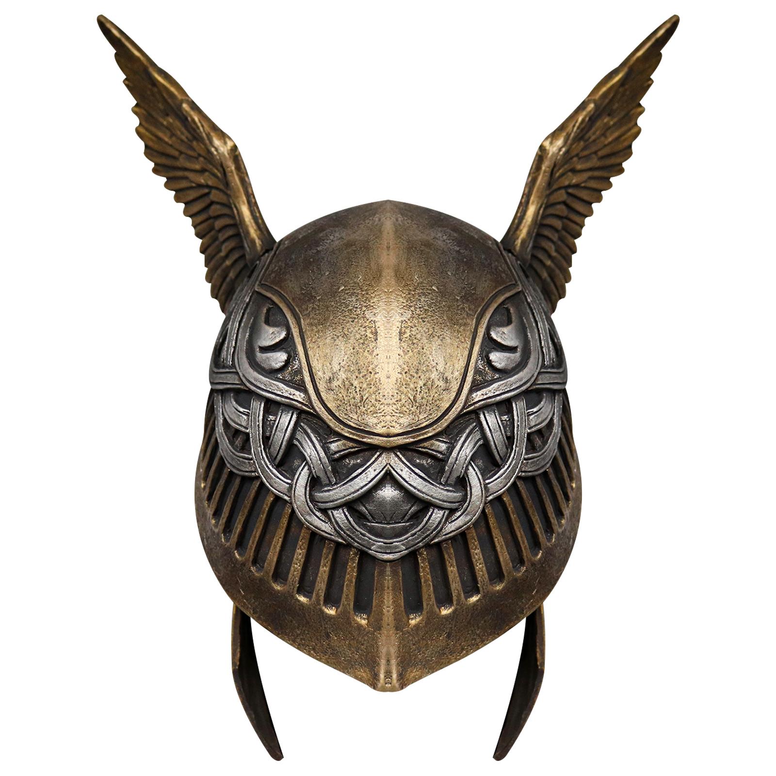

Bulex Eldon Circle Latex Helmet Valkyrie Malene Helmet Peripheral Halloween Cosplay Mask Props Collection Ornaments