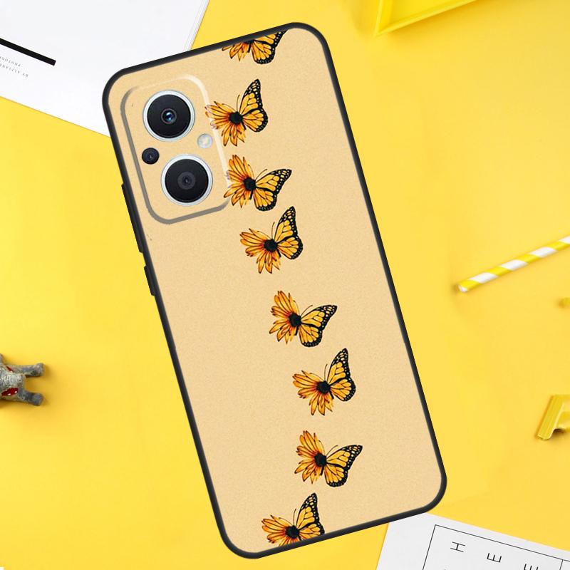 

Vintage Sunflowers For OPPO Reno 14F 13F 12F 11F 10 11 12 13 14 Pro 8T 7 8 Lite OPPO Find X9 X8 X6 X5 Pro Case OPPO Find X5