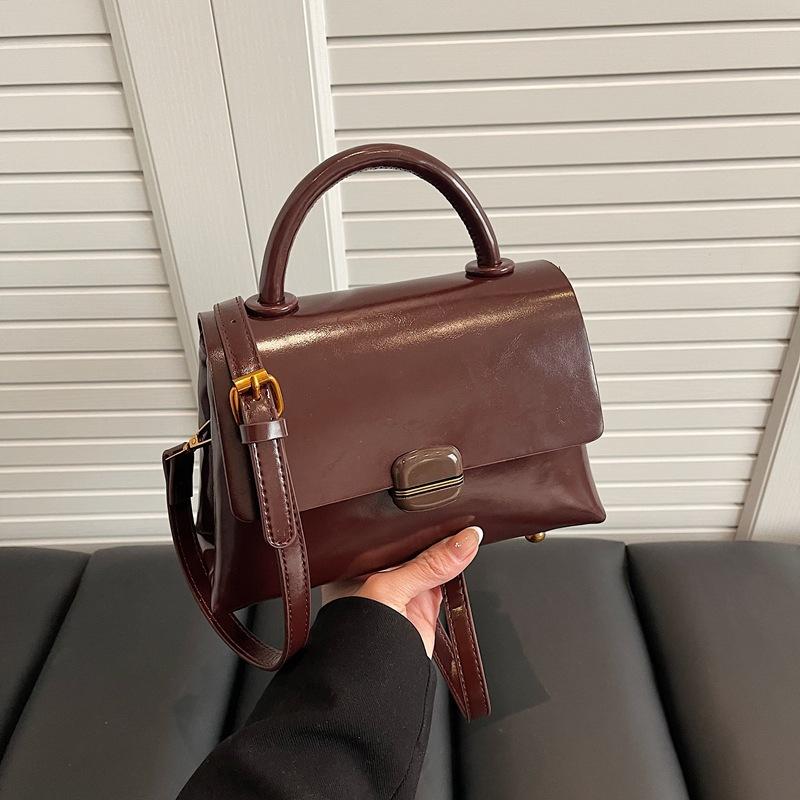 Premium texture small bag women's new summer versatile messenger bag fashion handbag small square bag