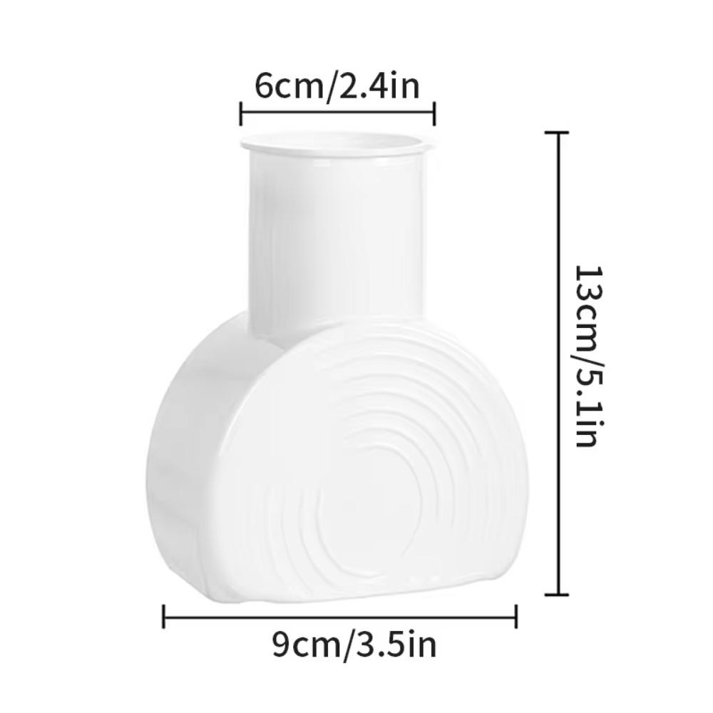 Průhledná hydroponická váza na rostliny, imitace skla, severský květináč, plastová láhev na květiny, domácí květináče