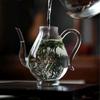 Xiao Qing Gan Glass Teapot: Song Dynasty-Inspired, High-Temperature-Resistant Guifei Pot for Green Tea Brewing.