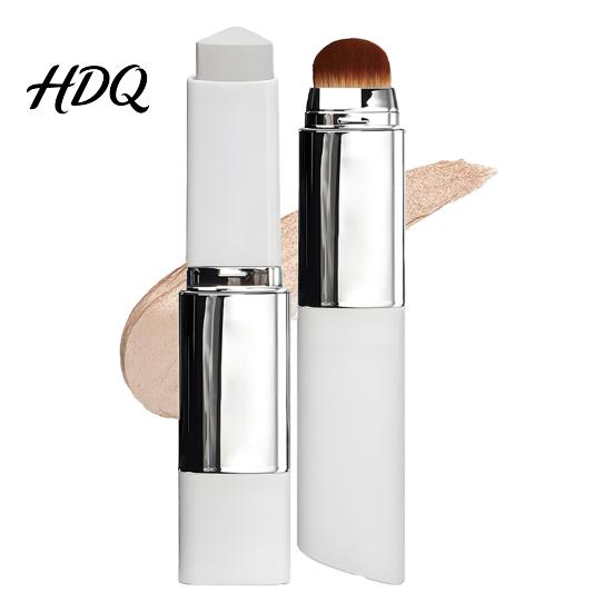 12 Hour Wear Foundation 13G 2-In-1 Color Changing Foundations Stick Dual-Ended with Full Coverage Brush Medium To Concealer Cream Makeup Long Lasting