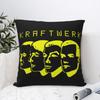 Kraftwerk Rock Povlaky na polštář Polyesterový potah na polštář do pokoje Roztomilý bytový dekor Potah na polštář