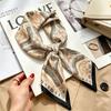 New silk satin 71 * 71 versatile foreign style simulation silk high-end temperament silk scarf middle-aged and elderly decorative scarf neck protectio