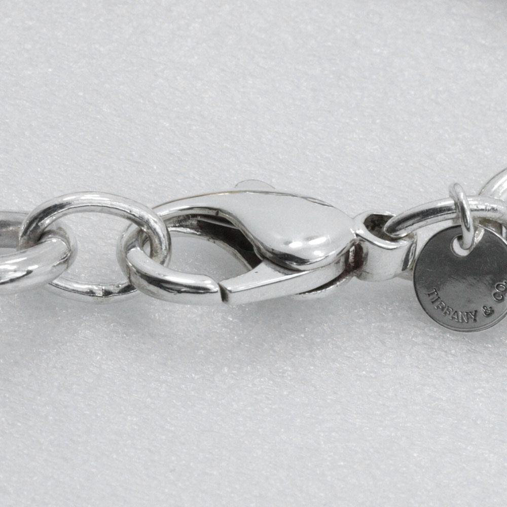 TIFFANY&Co. Hardware Dunkle Ball Bracelet Silver925/K18 Yellow Gold 33.7g Women Used