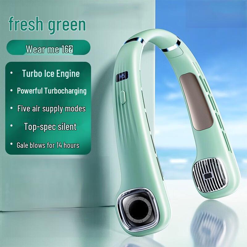 SNGERON Portable Neck Fan with Semiconductor Cooling
