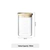 ZISIZ Airtight Glass Food Storage Jars with Lids